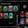 Atraxa Superfriends Commander mtg proxy deck custom magic card lands token alter full deck list edh cedh dual land fetch