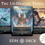 Ur dragon Commander mtg proxy deck custom magic card lands token alter full deck list edh cedh dual land fetch