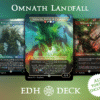 Omnath Commander mtg proxy deck custom magic card lands token alter full deck list edh cedh dual land fetch