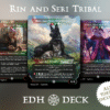 Rin and Seri Cat & Dog Tribal Commander mtg proxy deck custom magic card lands token alter full deck list edh cedh dual land fetch