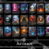 Breya Artifact Commander mtg proxy deck custom magic card lands token alter full deck list edh cedh dual land fetch