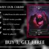 Edgar Vampires Commander mtg proxy deck custom magic card lands token alter full deck list edh cedh dual land fetch