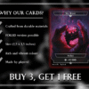 Edgar Vampires Commander mtg proxy deck custom magic card lands token alter full deck list edh cedh dual land fetch