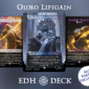 Oloro Lifegain Commander mtg proxy deck custom magic card lands token alter full deck list edh cedh dual land fetch