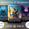 Hashaton cEDH Commander mtg proxy deck custom magic card lands token alter full deck list edh cedh dual land fetch
