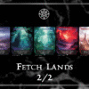dual shock fetch lands Commander mtg proxy deck custom magic card lands token alter full deck list edh cedh azorius dimir rakdos gruul selesnya orzhov golgari simic izzet boros ancient tomb mana confluence city of brass cavern of souls prismatic vista command beacon command tower
