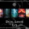 dual shock fetch lands Commander mtg proxy deck custom magic card lands token alter full deck list edh cedh azorius dimir rakdos gruul selesnya orzhov golgari simic izzet boros ancient tomb mana confluence city of brass cavern of souls prismatic vista command beacon command tower