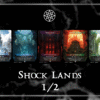 dual shock fetch lands Commander mtg proxy deck custom magic card lands token alter full deck list edh cedh azorius dimir rakdos gruul selesnya orzhov golgari simic izzet boros ancient tomb mana confluence city of brass cavern of souls prismatic vista command beacon command tower