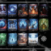 Sliver mtg proxy deck custom magic card lands token alter full deck list edh cedh dual land fetch