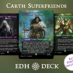 Carth Superfriends Commander mtg proxy deck custom magic card lands token alter full deck list edh cedh dual land fetch