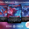 Niv-Mizzet Spellslinger Commander mtg proxy deck custom magic card lands token alter full deck list edh cedh dual land fetch