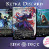 Kefka Discard Commander mtg proxy deck custom magic card lands token alter full deck list edh cedh dual land fetch