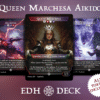 Queen Marchesa Aikido Commander mtg proxy deck custom magic card lands token alter full deck list edh cedh dual land fetch