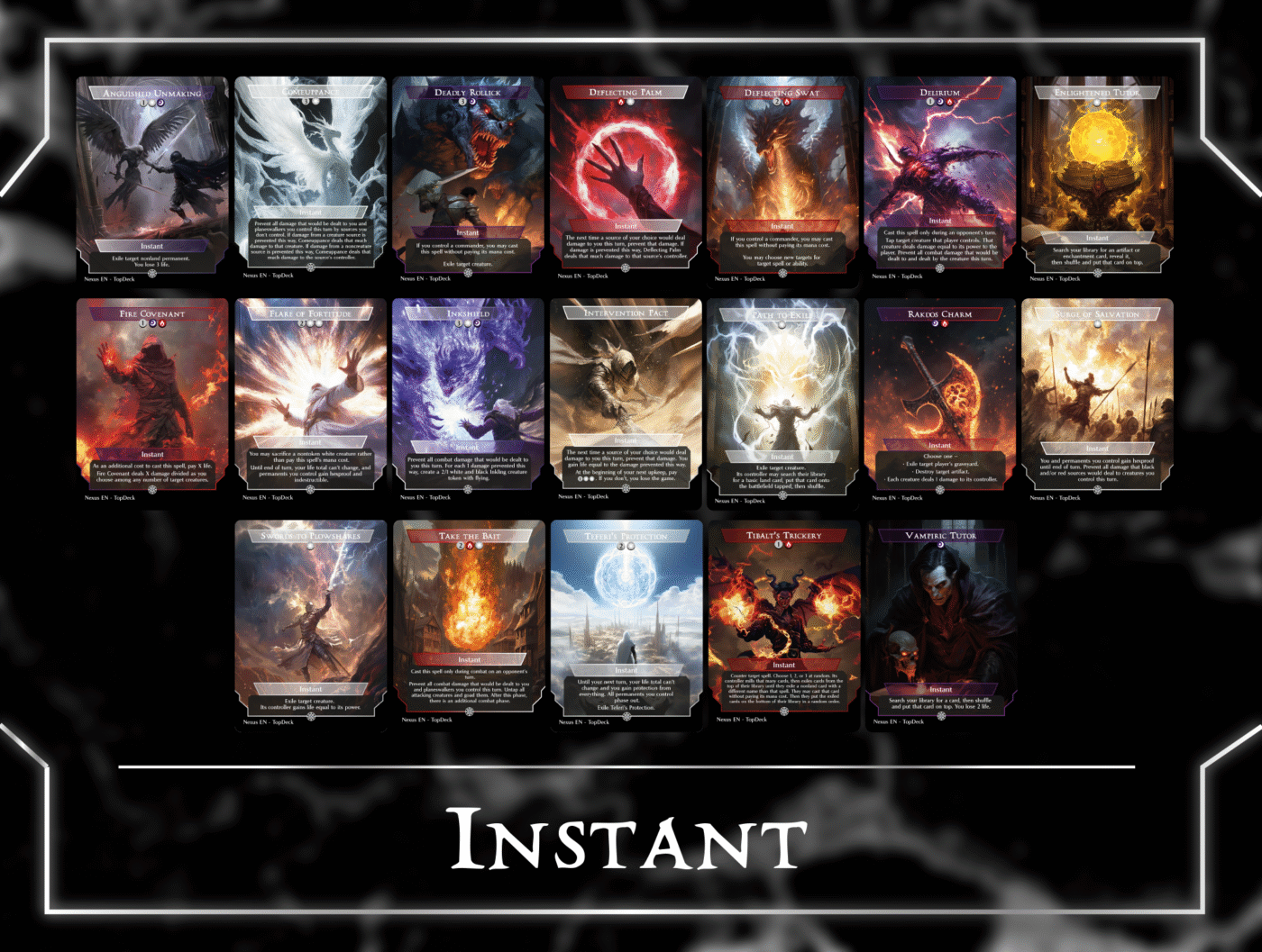 Queen Marchesa Aikido Commander mtg proxy deck custom magic card lands token alter full deck list edh cedh dual land fetch