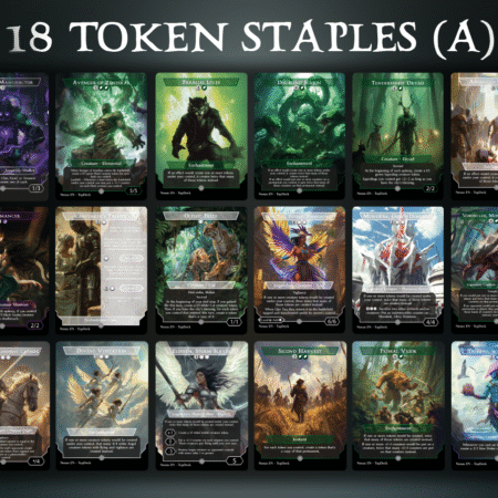 Academy Manufactor Avenger of Zendikar Parallel Lives Doubling Season Tendershoot Dryad Anointed Procession Ophiomancer Caretaker's Talent Ocelot Pride Ojer Taq, Deepest Foundation Mondrak, Glory Dominus Vorinclex, Monstrous Raider Adeline, Resplendent Cathar Divine Visitation Elspeth, Storm Slayer Second Harvest Primal Vigor Talrand, Sky Summoner Commander mtg proxy deck custom magic card lands token alter full deck list edh cedh
