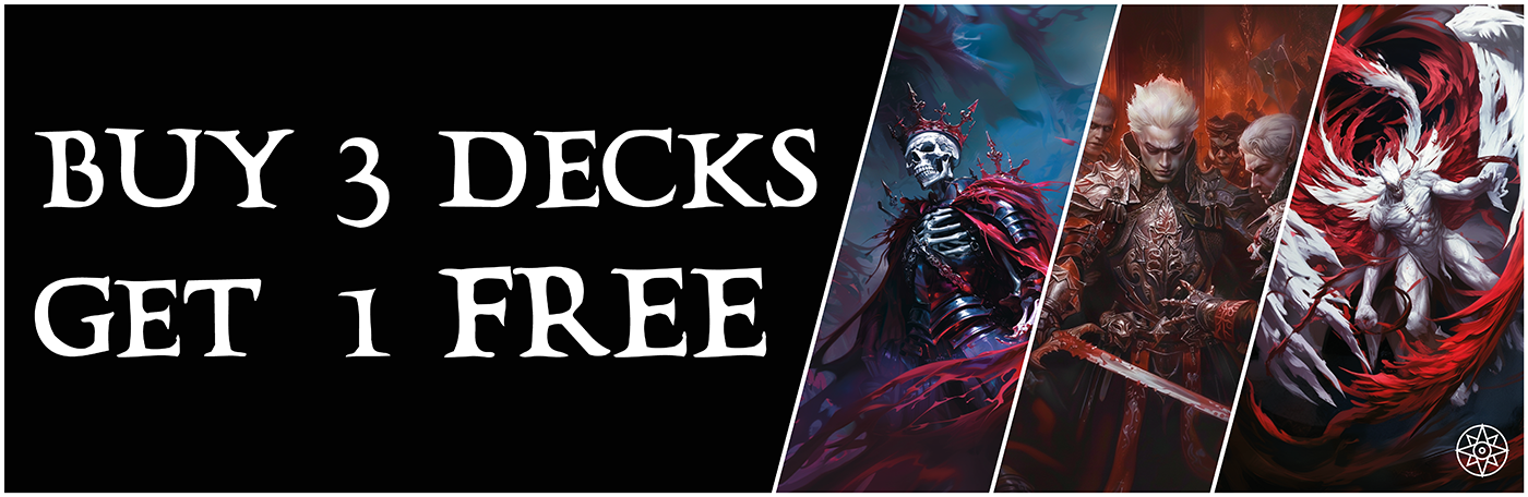 Buy 3 decks get 1 free -TopDeckForge