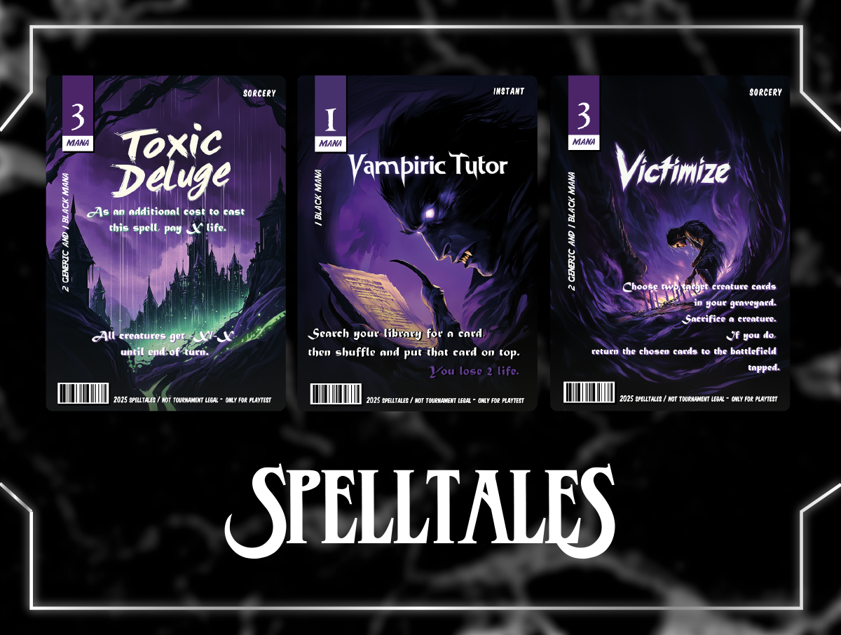 Dark Ritual Demonic Tutor Vampiric Tutor Toxic Deluge Deadly Rollick Black Market Connections Orcish Bowmasters Feed the Swarm Phyrexian Arena Opposition Agent Bolas's Citadel Necropotence Damnation Victimize Grim Tutor Imperial Seal Sheoldred the Apocalypse Dauthi Voidwalker Commander mtg proxy deck custom magic card lands token alter full deck list edh cedh