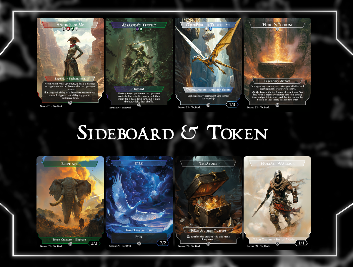 Jodah Legendary Commander mtg proxy deck custom magic card lands token alter full deck list edh cedh dual land fetch