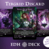 Tergrid Discard Commander mtg proxy deck custom magic card lands token alter full deck list edh cedh dual land fetch