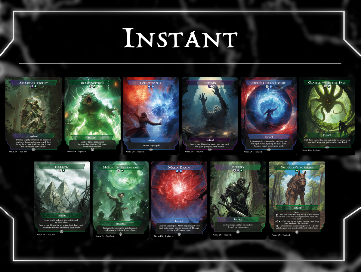 Teval Graveyard Commander mtg proxy deck custom magic card lands token alter full deck list edh cedh dual land fetch