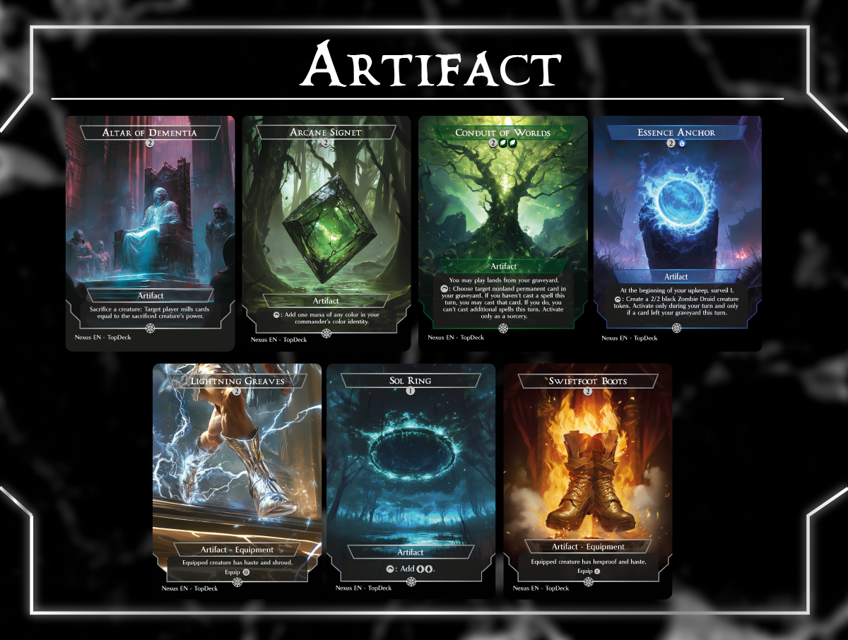 Teval Graveyard Commander mtg proxy deck custom magic card lands token alter full deck list edh cedh dual land fetch