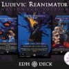 Ludevic Reanimator Commander mtg proxy deck custom magic card lands token alter full deck list edh cedh dual land fetch Halloween