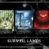 Commercial District Elegant Parlor Hedge Maze Lush Portico Meticulous Archive Raucous Theater Shadowy Backstreet Thundering Falls Undercity Sewers Underground Mortuary City of Brass Exotic Orchard Mana Confluence Forest Island Mountain Plains Swamp Commander mtg proxy deck custom magic card lands token alter full deck list edh cedh