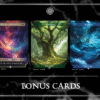 Commercial District Elegant Parlor Hedge Maze Lush Portico Meticulous Archive Raucous Theater Shadowy Backstreet Thundering Falls Undercity Sewers Underground Mortuary City of Brass Exotic Orchard Mana Confluence Forest Island Mountain Plains Swamp Commander mtg proxy deck custom magic card lands token alter full deck list edh cedh