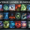 Riverpyre Verge Willowrush Verge Sunbillow Verge Thornspire Verge Hushwood Verge Floodfarm Verge Bleachbone Verge Gloomlake Verge Blazemire Verge Wastewood Verge Ancient Tomb Command Beacon Cavern of Souls Forest Island Mountain Plains Swamp Commander mtg proxy deck custom magic card lands token alter full deck list edh cedh
