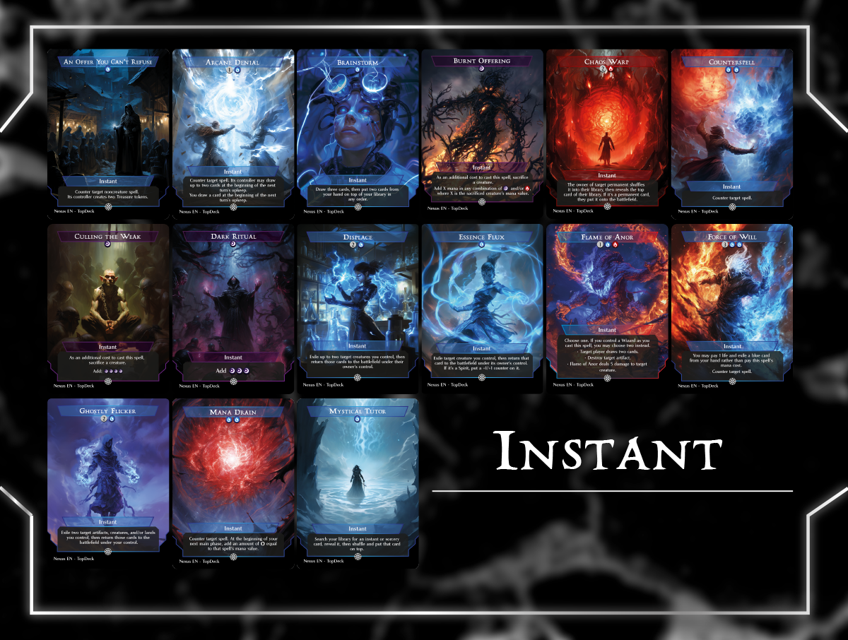 Inalla Wizards Commander mtg proxy deck custom magic card lands token alter full deck list edh cedh dual land fetch