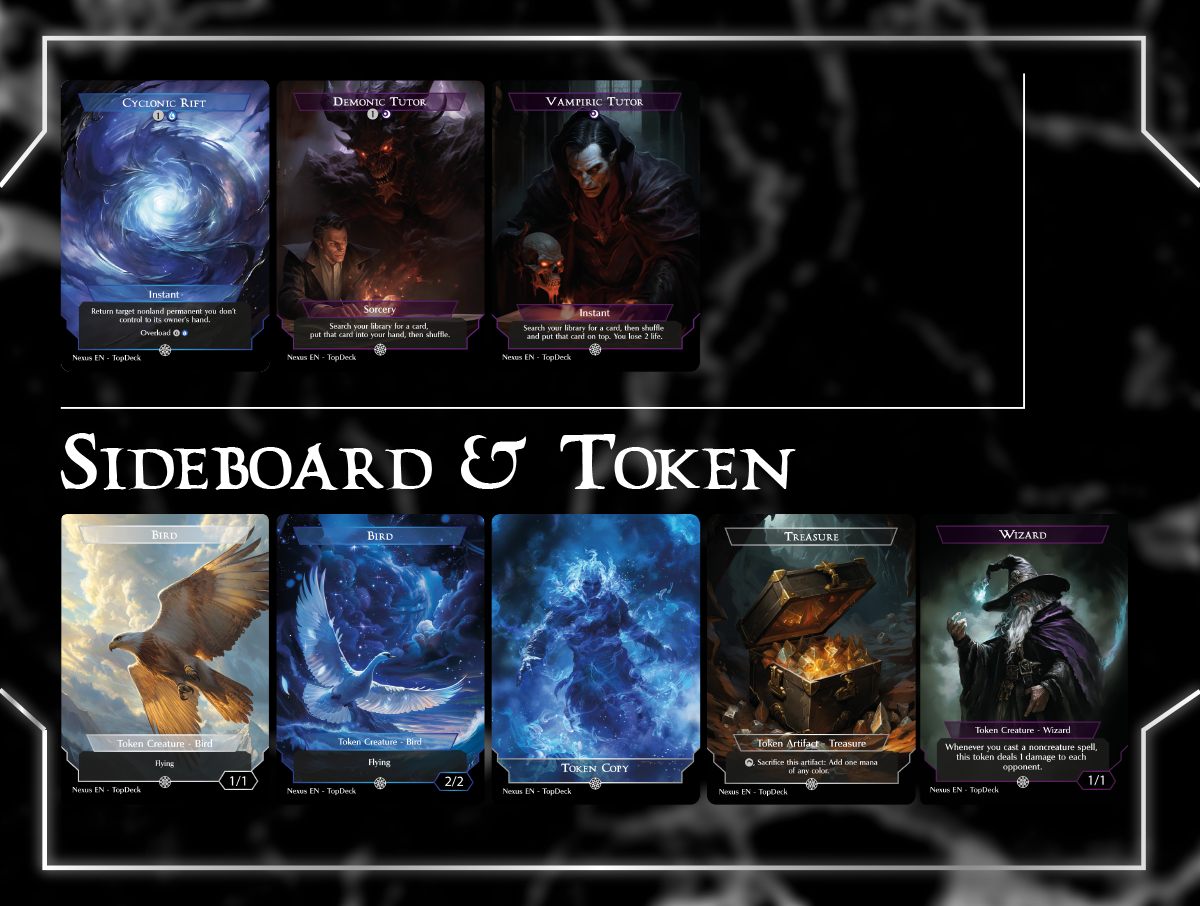 Inalla Wizards Commander mtg proxy deck custom magic card lands token alter full deck list edh cedh dual land fetch