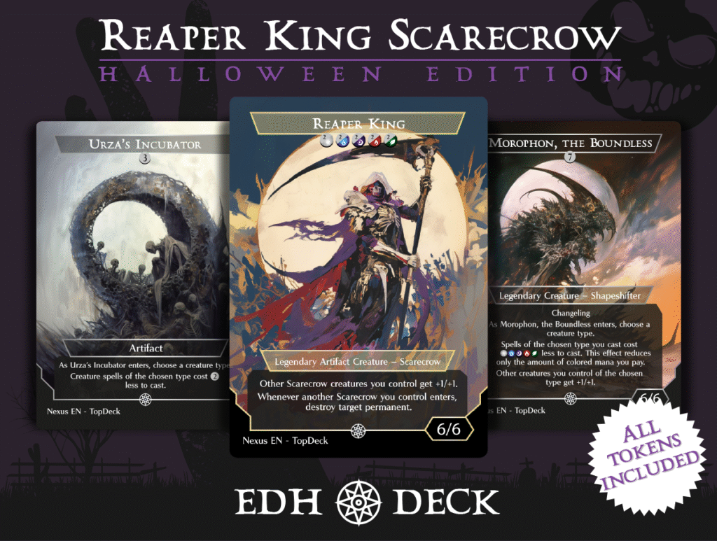 Reaper King Scarecrow - EDH Commander Proxy Deck - Top Deck Forge