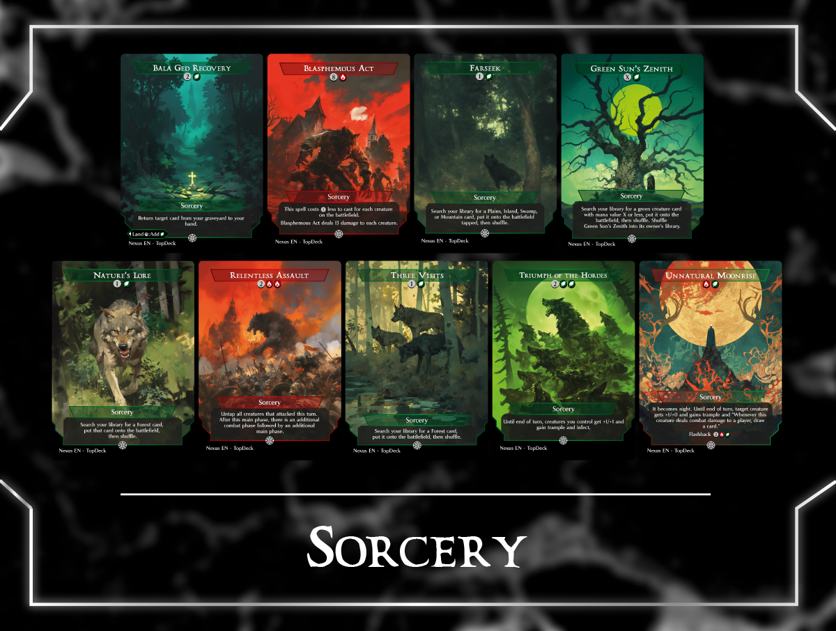 Tovolar Werewolves Commander mtg proxy deck custom magic card lands token alter full deck list edh cedh dual land fetch Halloween
