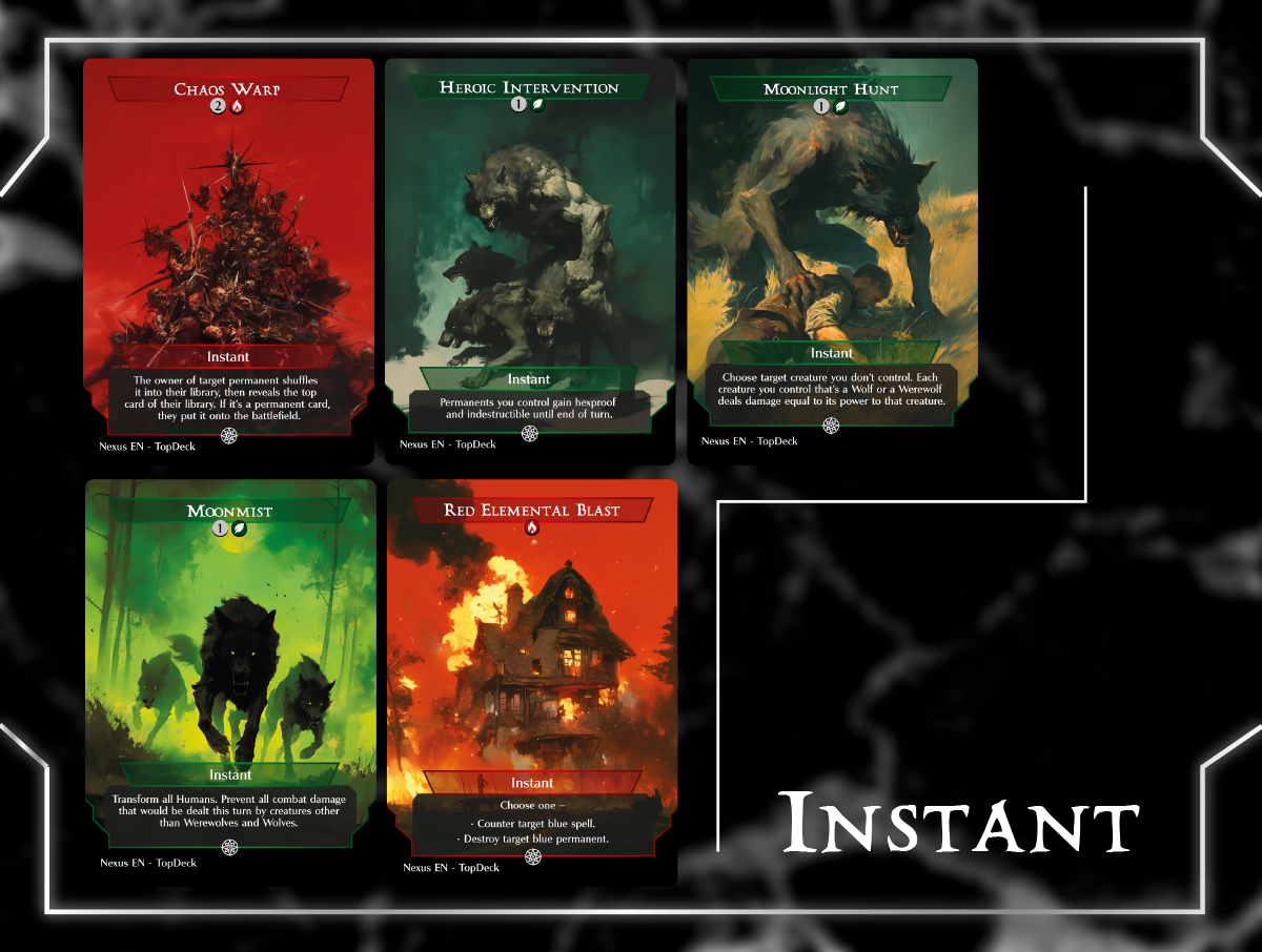 Tovolar Werewolves Commander mtg proxy deck custom magic card lands token alter full deck list edh cedh dual land fetch Halloween