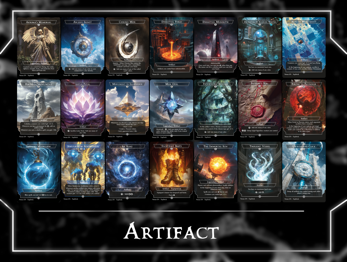 The De Vinci Code Commander mtg proxy deck custom magic card lands token alter full deck list edh cedh dual land fetch