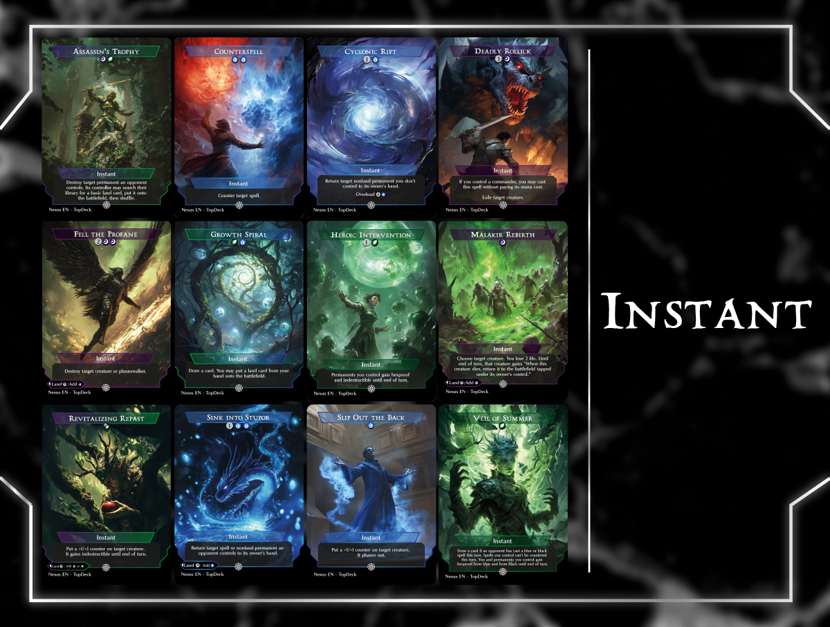 Indominus Keywords Commander mtg proxy deck custom magic card lands token alter full deck list edh cedh dual land fetch