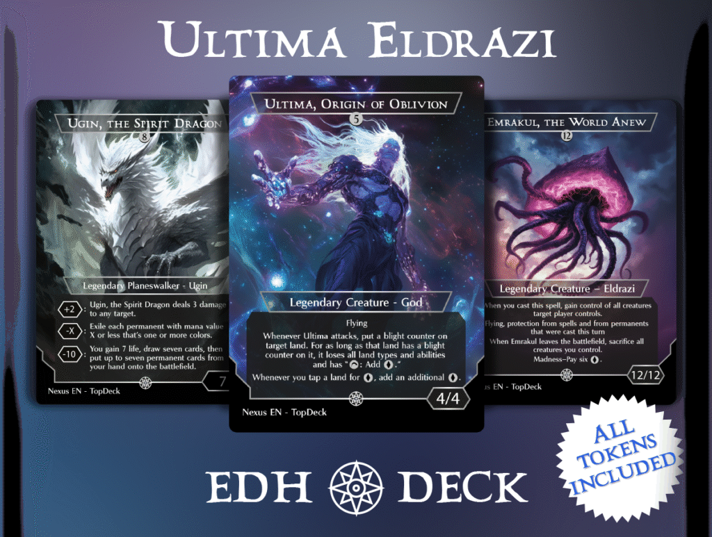 Ultima Eldrazi - EDH Commander Proxy Deck - Top Deck Forge