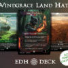 Lord Windgrace Commander mtg proxy deck custom magic card lands token alter full deck list edh cedh dual land fetch