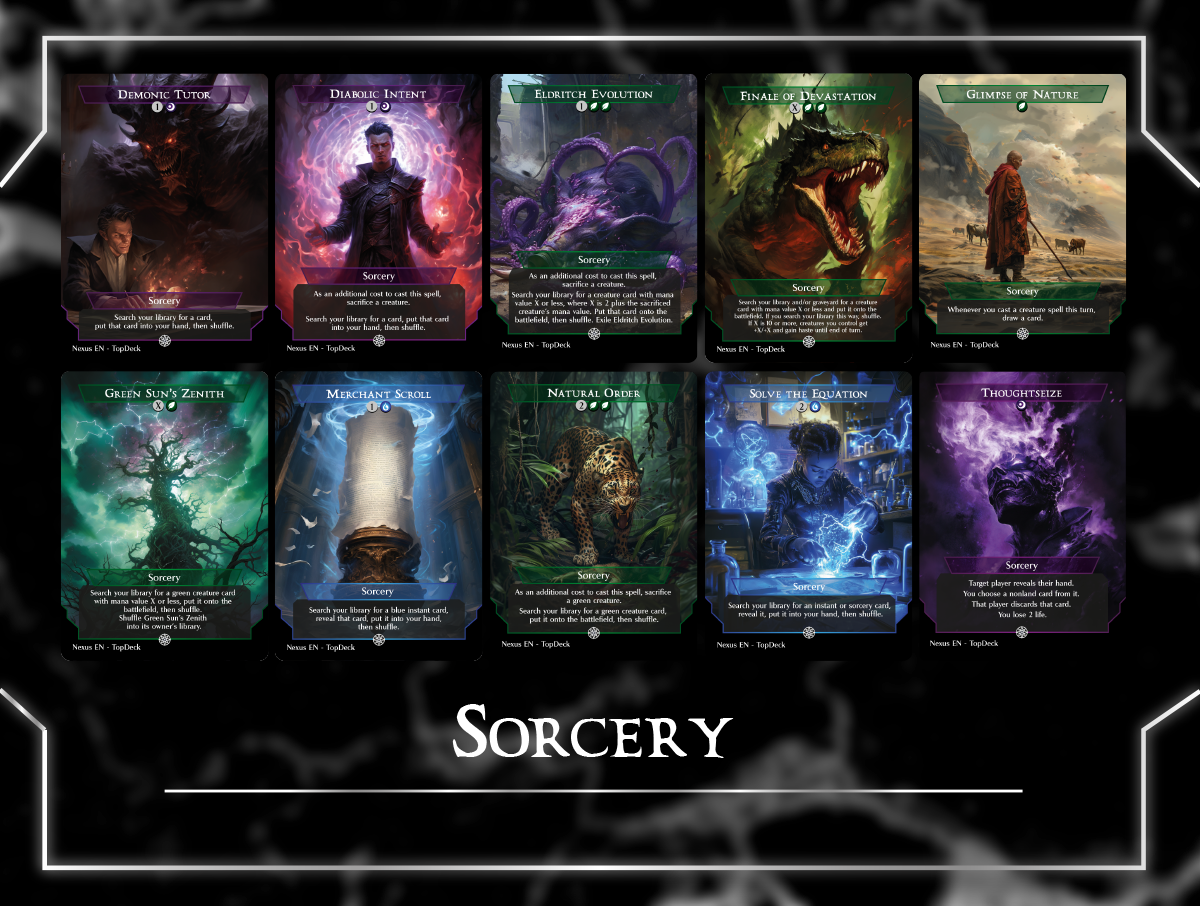 Maralen Fae & Elves Commander mtg proxy deck custom magic card lands token alter full deck list edh cedh dual land fetch