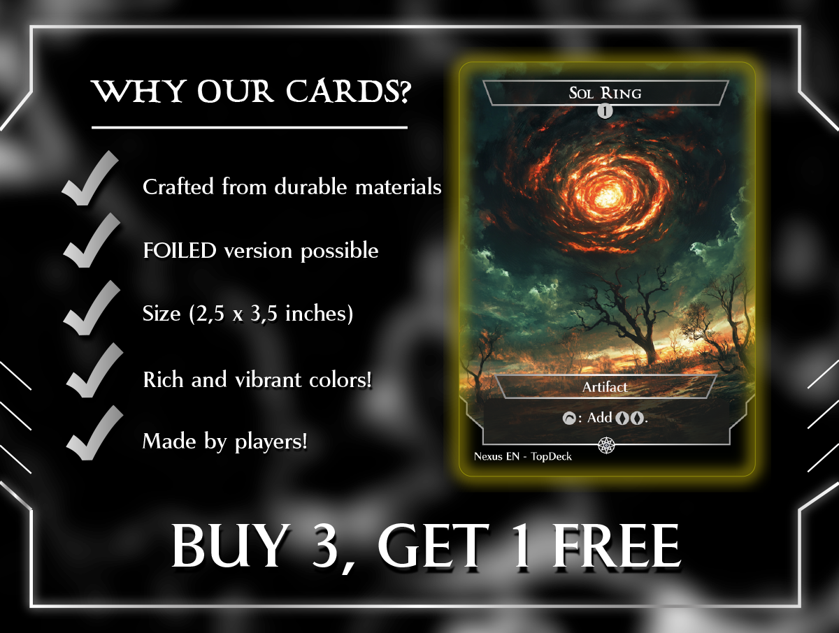 The Reaper, King Again Commander mtg proxy deck custom magic card lands token alter full deck list edh cedh dual land fetch