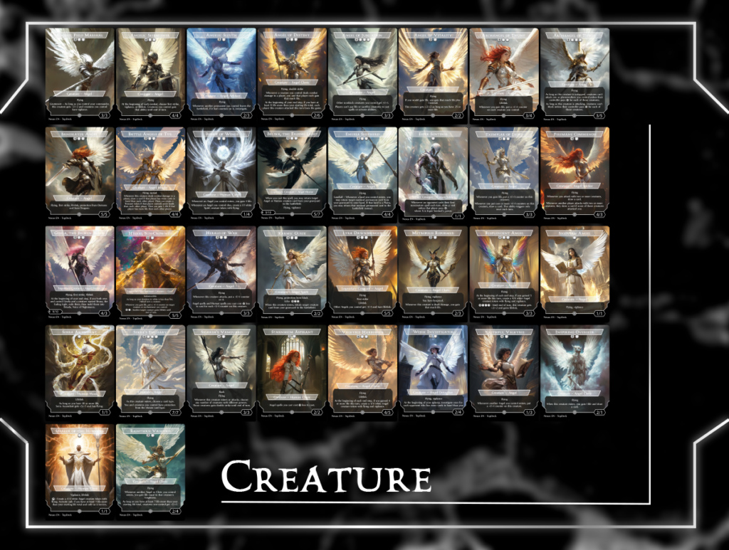 【まとめ売り】EDH 汎用カード　10枚 Giada Angels - EDH Commander Proxy Deck - Top Deck Forge