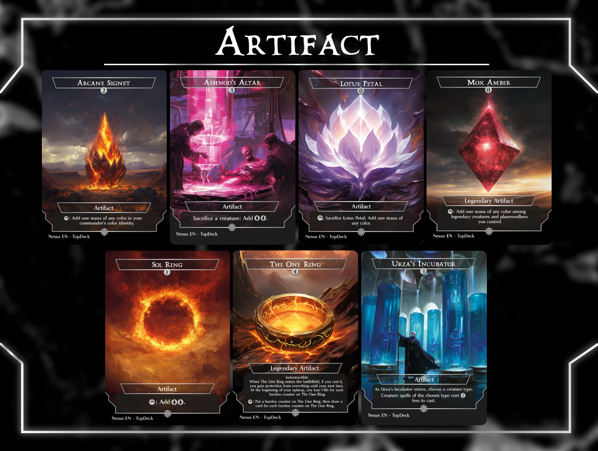 Ashling Elementals Commander mtg proxy deck custom magic card lands token alter full deck list edh cedh dual land fetch