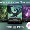Witherbloom Tokens Commander mtg proxy deck custom magic card lands token alter full deck list edh cedh dual land fetch