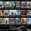 Cloud Equipment Commander mtg proxy deck custom magic card lands token alter full deck list edh cedh dual land fetch