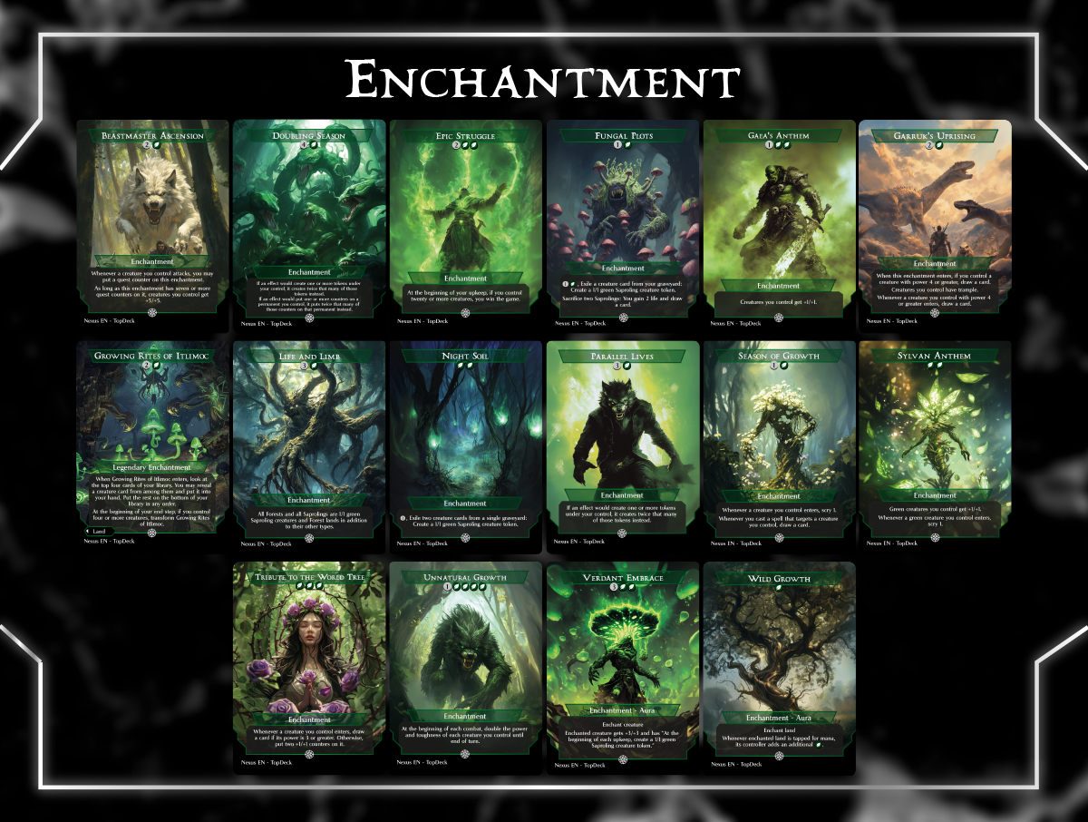 Shroofus Spring Saprolings Commander mtg proxy deck custom magic card lands token alter full deck list edh cedh dual land fetch