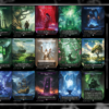 The Wandering Minstrel Gate Commander mtg proxy deck custom magic card lands token alter full deck list edh cedh dual land fetch