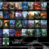 The Wandering Minstrel Gate Commander mtg proxy deck custom magic card lands token alter full deck list edh cedh dual land fetch