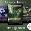 Atraxa Infect Commander mtg proxy deck custom magic card lands token alter full deck list edh cedh dual land fetch