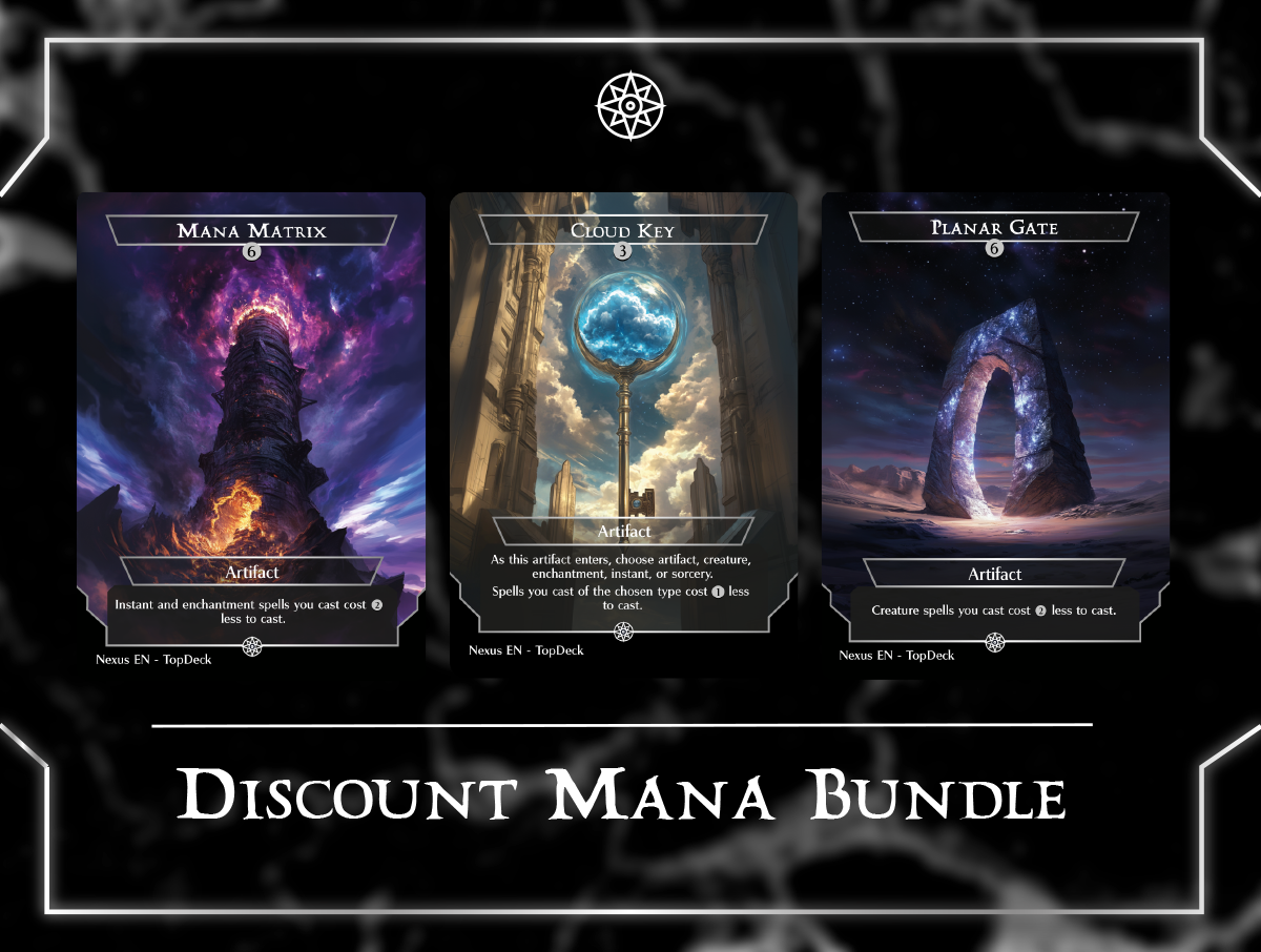 Bontu's Monument Cloud Key Emerald Medallion Hazoret's Monument Helm of Awakening Jet Medallion Kefnet's Monument Mana Matrix Oketra's Monument Pearl Medallion Planar Gate Primal Amulet Primal Wellspring Rhonas's Monument Ruby Medallion Sapphire Medallion Semblance Anvil The Immortal Sun Urza's Filter Commander mtg proxy deck custom magic card lands token alter full deck list edh cedh