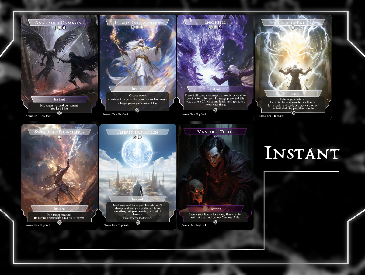 Liesa Death & Taxless Commander mtg proxy deck custom magic card lands token alter full deck list edh cedh dual land fetch